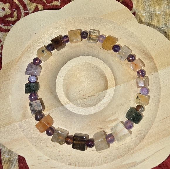 Mixed Rutile Bracelet - Picture 4 of 5